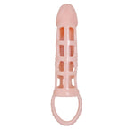 BAILE – Penisverlängerungshülle mit Vibration und Hodengurt, 13,5 cm