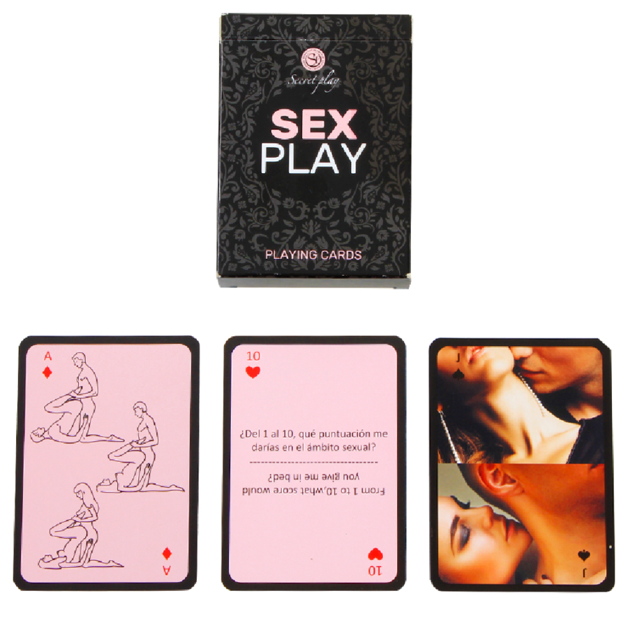 SECRETPLAY – CARTE DA GIOCO SEX PLAY
