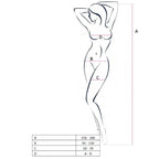 PASSION Woman – Netz-Bodystocking, Schwarz, Einheitsgrösse