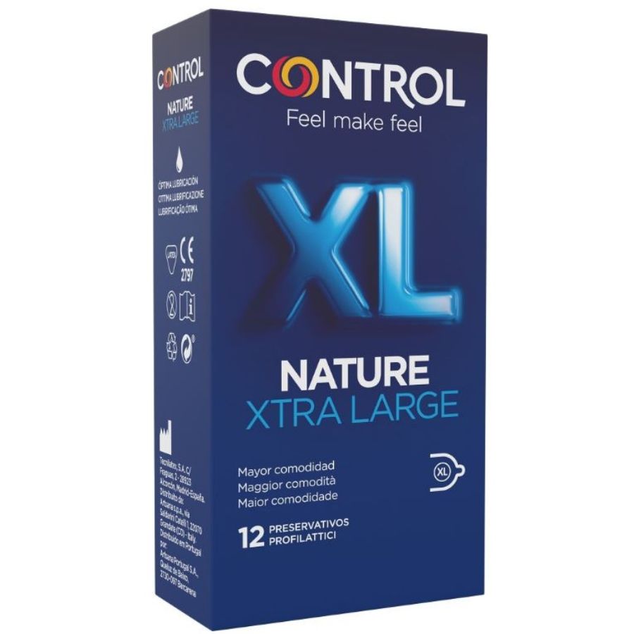 CONTROL Adapta Nature XL – Kondome, 12 Stück