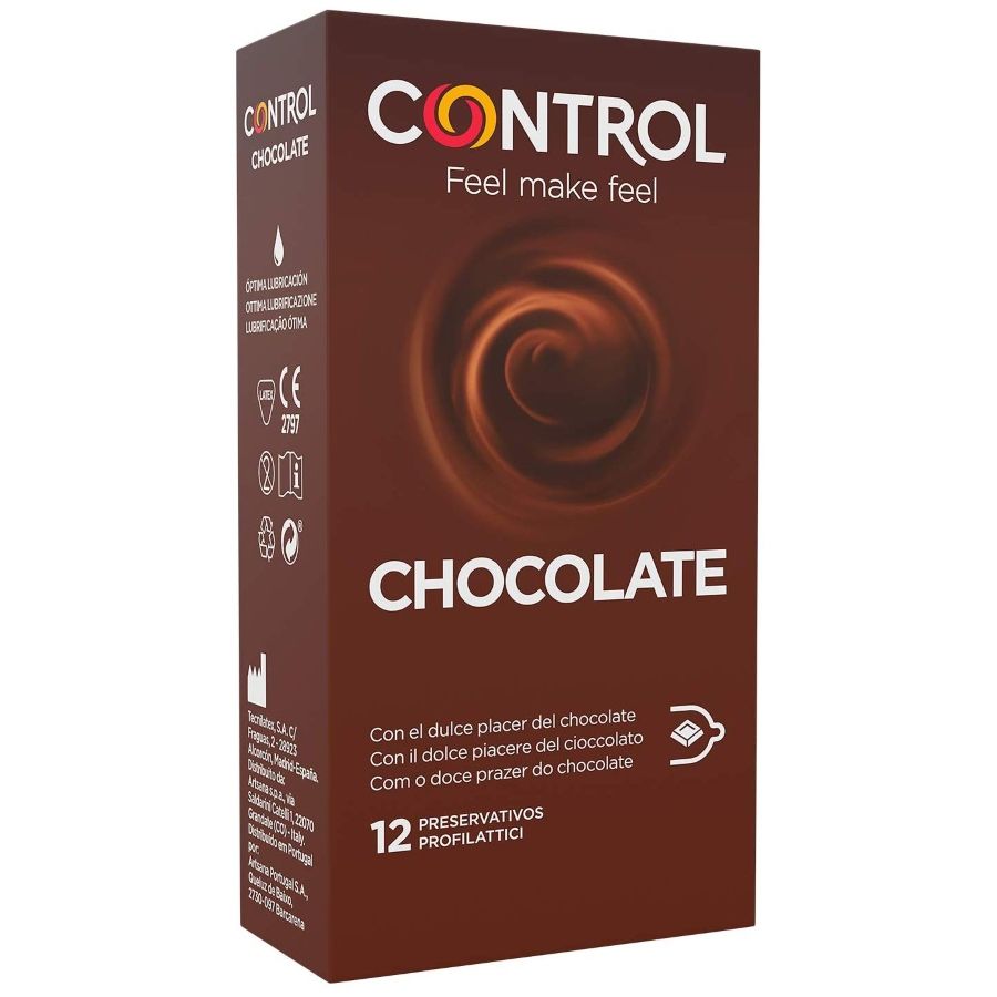 CONTROL Adapta Chocolate – Kondome, 12 Stück