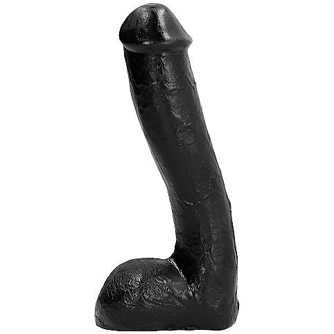 ALL BLACK – Pene anale realistico 23 cm
