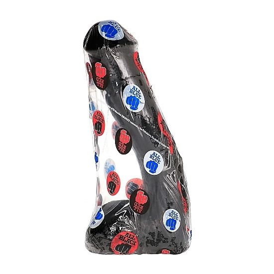ALL BLACK – Pene anale realistico 23 cm