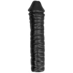 ALL BLACK – Gerippter Dong, 38 cm