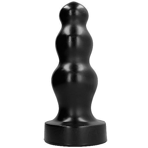 ALL BLACK – Grosser Analstecker, 38 cm