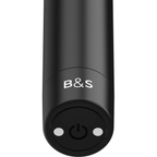 BLACK&SILVER – Bullet-Vibrator mit Magnetladung