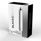 BLACK&SILVER Kailan 2 – Vibrierende Magnetkugel, silber