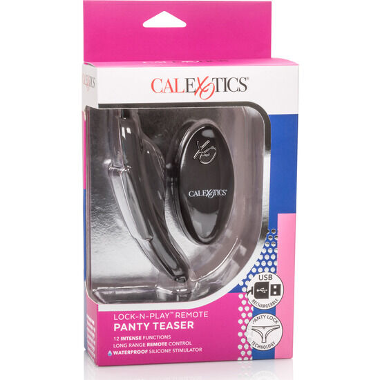 CALEXOTICS XO Remote Lock N Play – Panty teaser