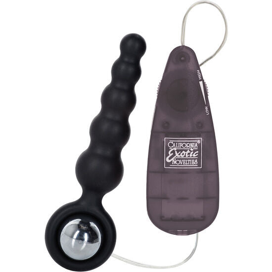 CALEXOTICS Booty Call Booty Shaker – Analvibrator mit Kabelfernbedienung, schwarz