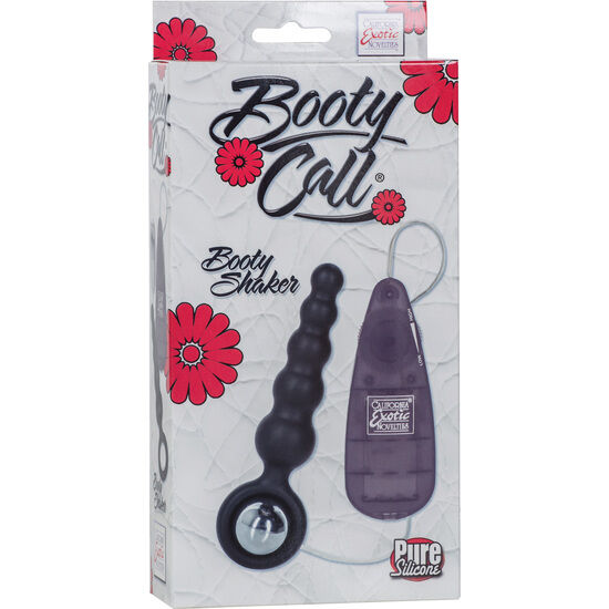 CALEXOTICS Booty Call Booty Shaker – Analvibrator mit Kabelfernbedienung, schwarz