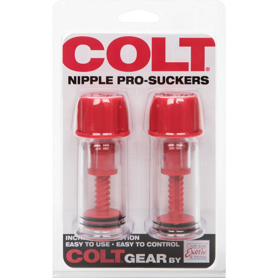 CALEXOTICS Colt Red – Ventouses à tétines