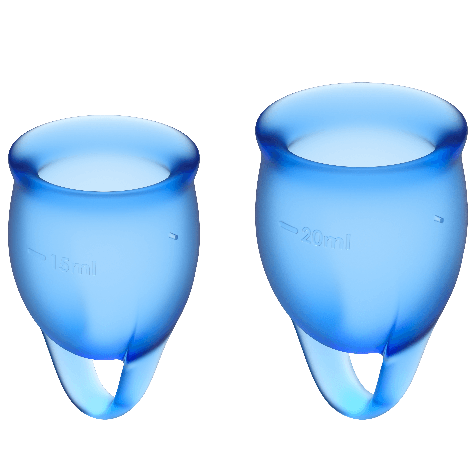 SATISFYER – FEEL CONFIDENT MENSTRUAL CUP 15 + 20 ML