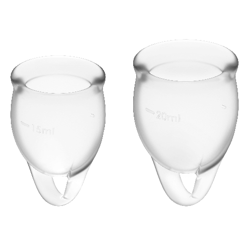 SATISFYER – FEEL CONFIDENT MENSTRUAL CUP 15 + 20 ML