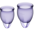 SATISFYER – FEEL CONFIDENT MENSTRUAL CUP 15 + 20 ML