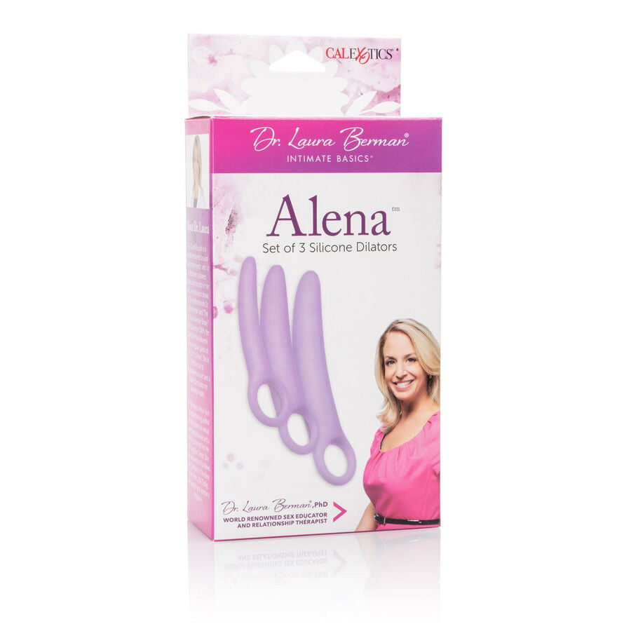 CALEXOTICS Dr. Laura Berman Alena – Dr  Set of 3 silicone dilators