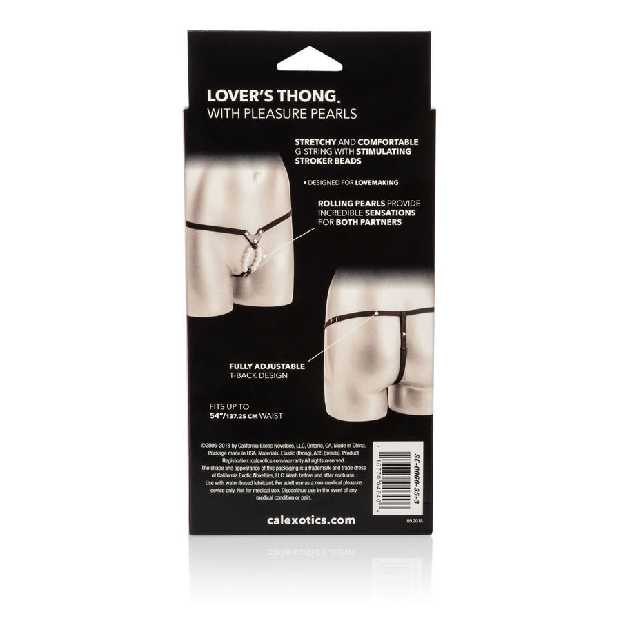 CALEXOTICS Lovers – Tanga mit Genussperlen