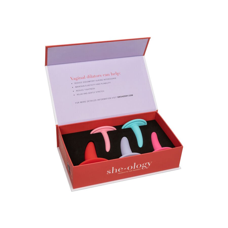CALEXOTICS She-Ology – 5-teiliges Vaginaldilator-Set