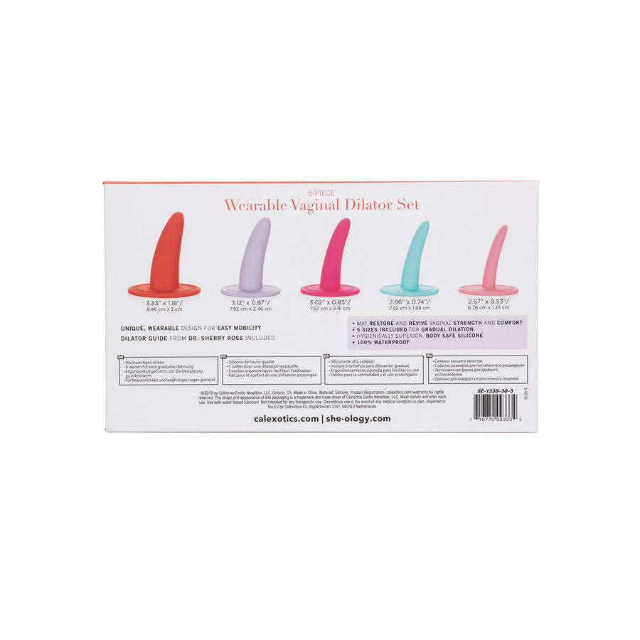 CALEXOTICS She-Ology – 5-teiliges Vaginaldilator-Set
