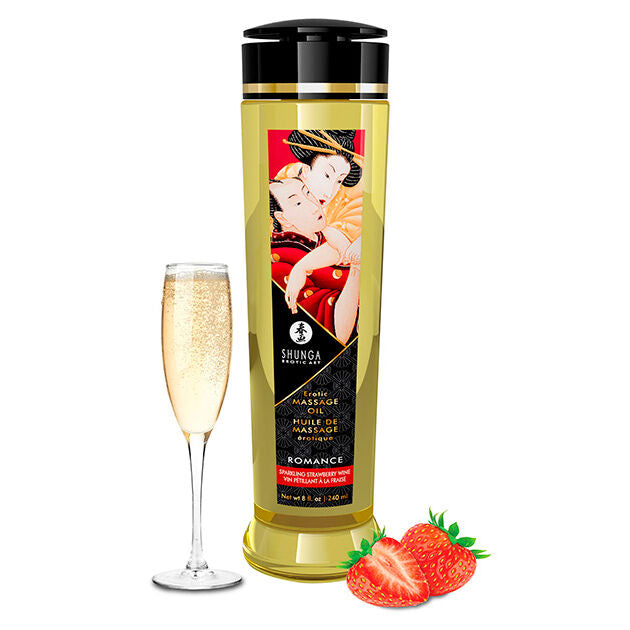 SHUNGA Romance – Olio da massaggio romantico erotico 240 ml