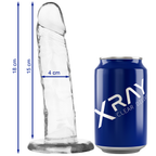 X RAY Clear – Gode réaliste transparent