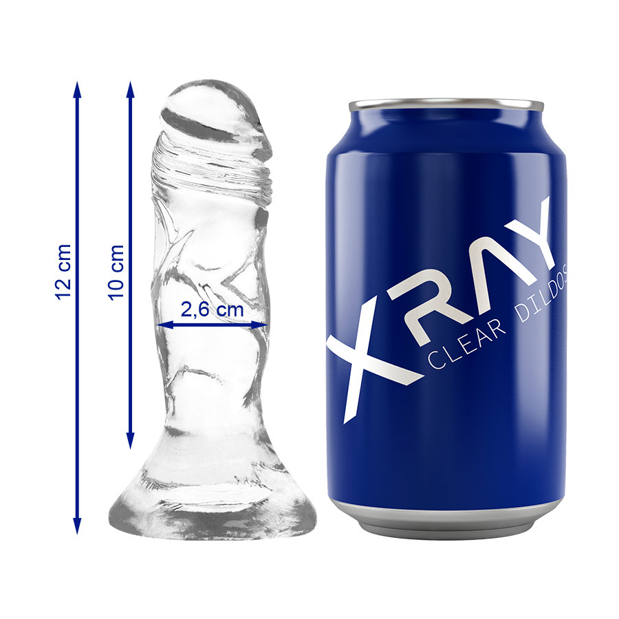X RAY Clear – Dildo realistico trasparente