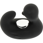 BLACK&SILVER – Duckymania rechargeable silicone stimulating duck thimble