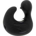 BLACK&SILVER – Duckymania rechargeable silicone stimulating duck thimble
