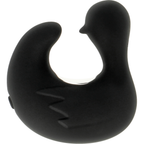 BLACK&SILVER – Duckymania rechargeable silicone stimulating duck thimble