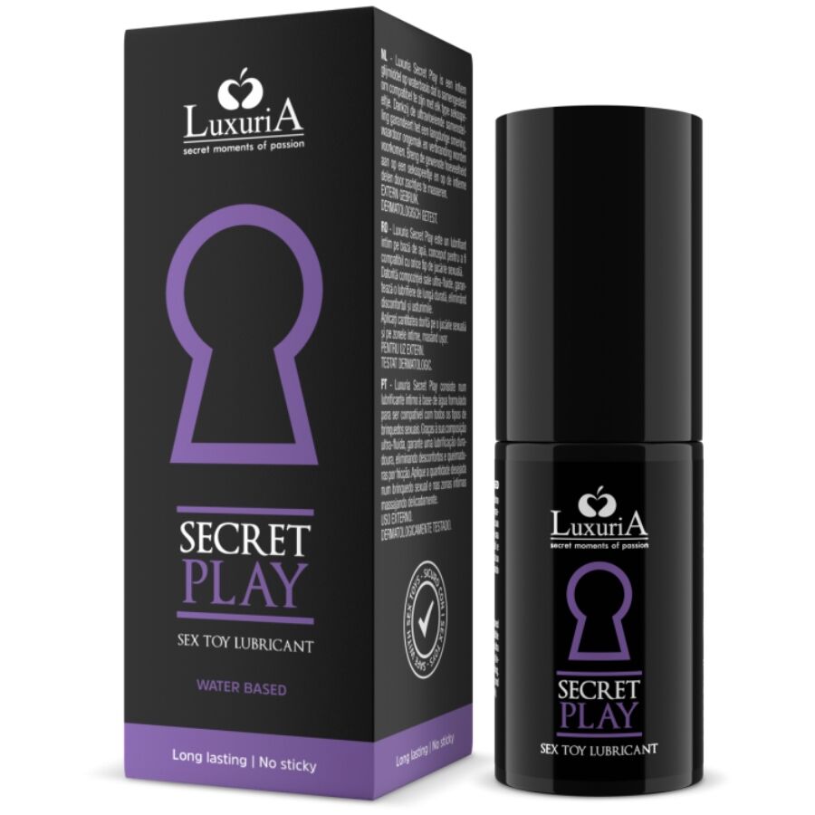 INTIMATELINE LUXURIA Secret Play – Gleitgel für Sexspielzeuge, 30 ml