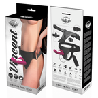 HARNESS ATTRACTION Vincent – Harness mit Kaninchenvibrator, 15 x 4 cm