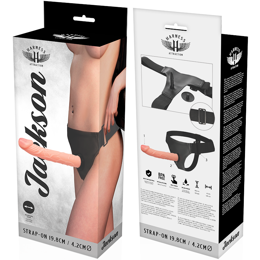 HARNESS ATTRACTION Jackson – Rnes  19.8 cm -o- 4.2 cm