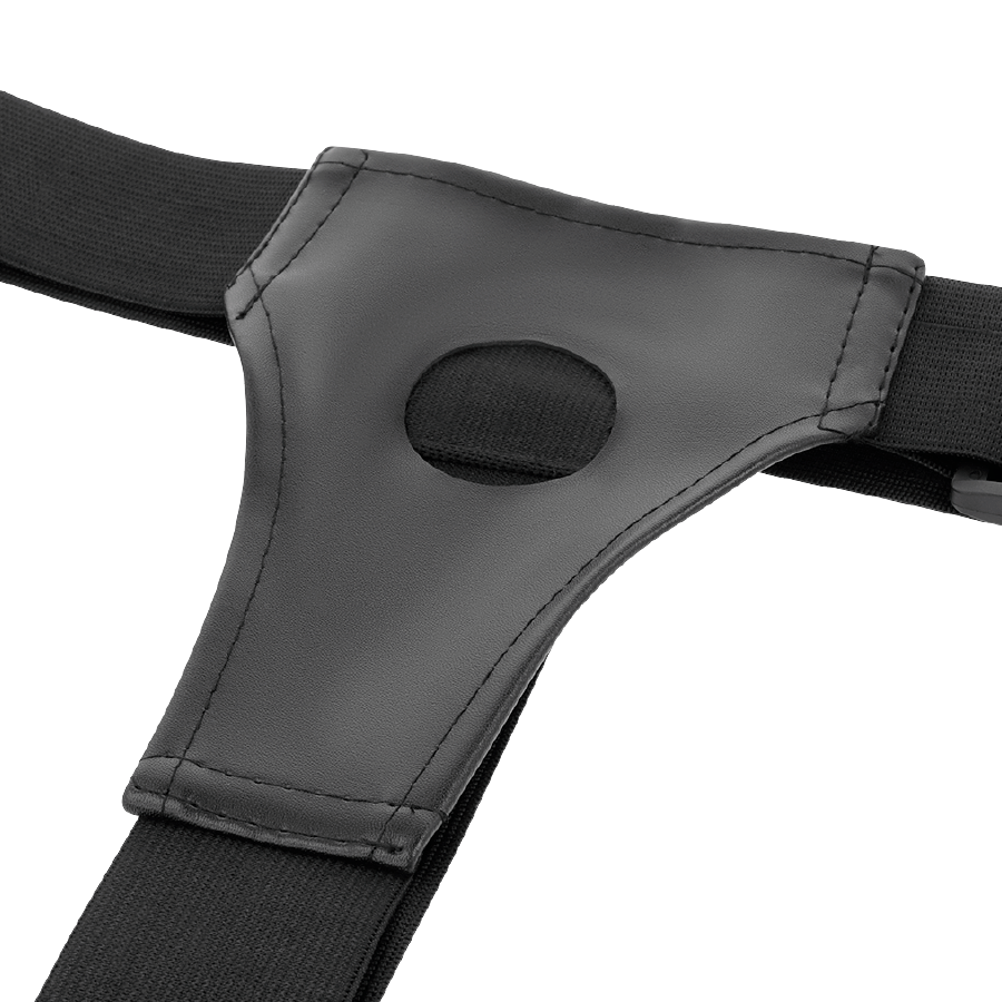 HARNESS ATTRACTION Benny – Rnes creux  avec vibrateur 15 cm -o- 4.5 cm