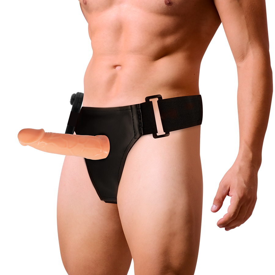 HARNESS ATTRACTION Willian – Hollow rnes con vibratore 17 cm -o- 4.5 cm