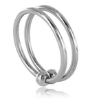 METAL HARD – Anello doppio acciaio 30mm