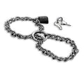 METAL HARD – MANETTE CON CATENA IN ACCIAIO INOSSIDABILE.