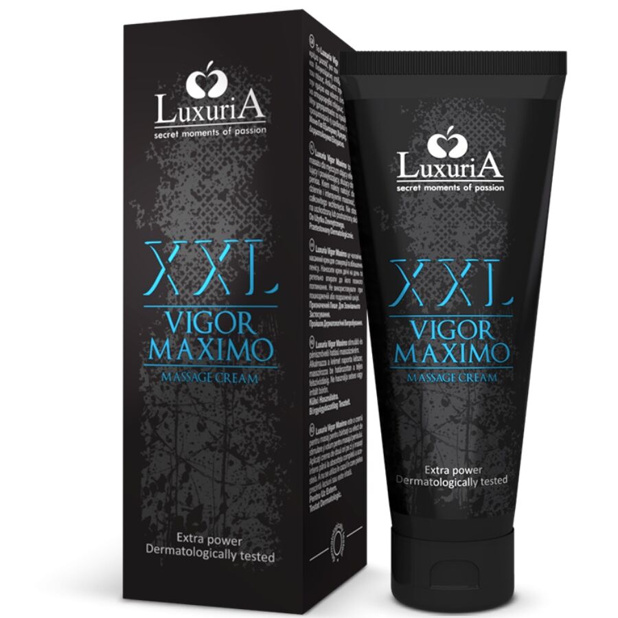 INTIMATELINE LUXURIA Vigor Maximo XXL – Crema da massaggio  Vigor Maximo 75 ml