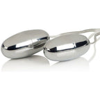 CALEXOTICS Pocket Exotics – Vibrierende Kugeln Duo, silber