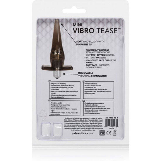 CALEXOTICS Mini Vibro Tease – Noir