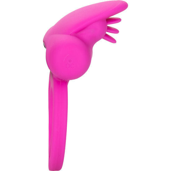 CALEXOTICS Dual Clit Flicker – Vibrierender Penisring mit Flatter-Teaser