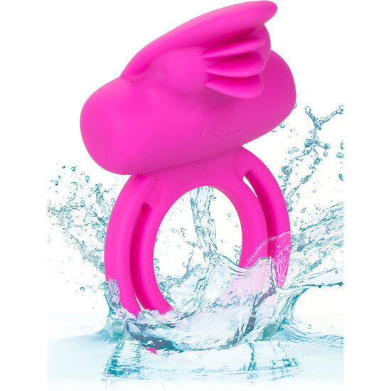 CALEXOTICS Dual Clit Flicker – Vibrierender Penisring mit Flatter-Teaser