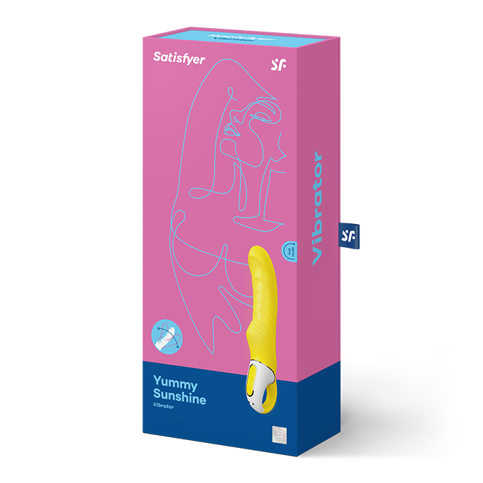 SATISFYER Vibe Yummy Sunshine – G-Punkt-Vibrator mit Klitoris-Stimulation