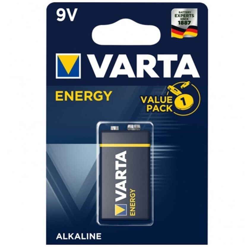 VARTA Energy – 9V-Alkaline-Batterie, 1 Stück