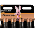 DURACELL – Plus Power pile AA LR6, 8 pièces