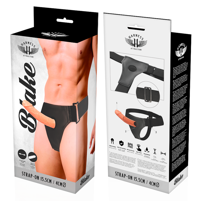 HARNESS ATTRACTION Blake – Hohlharness, 15,5 x 4 cm