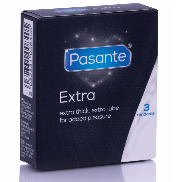 PASANTE – EXTRA CONDOM EXTRA THICK UNITS