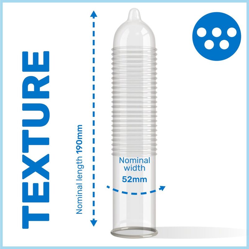 PASANTE – Dotted condoms ms placer 12 units