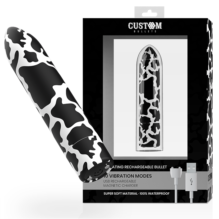 CUSTOM BULLETS – BULLET RICARICABILI MUCCA 10 INTENSITÀ