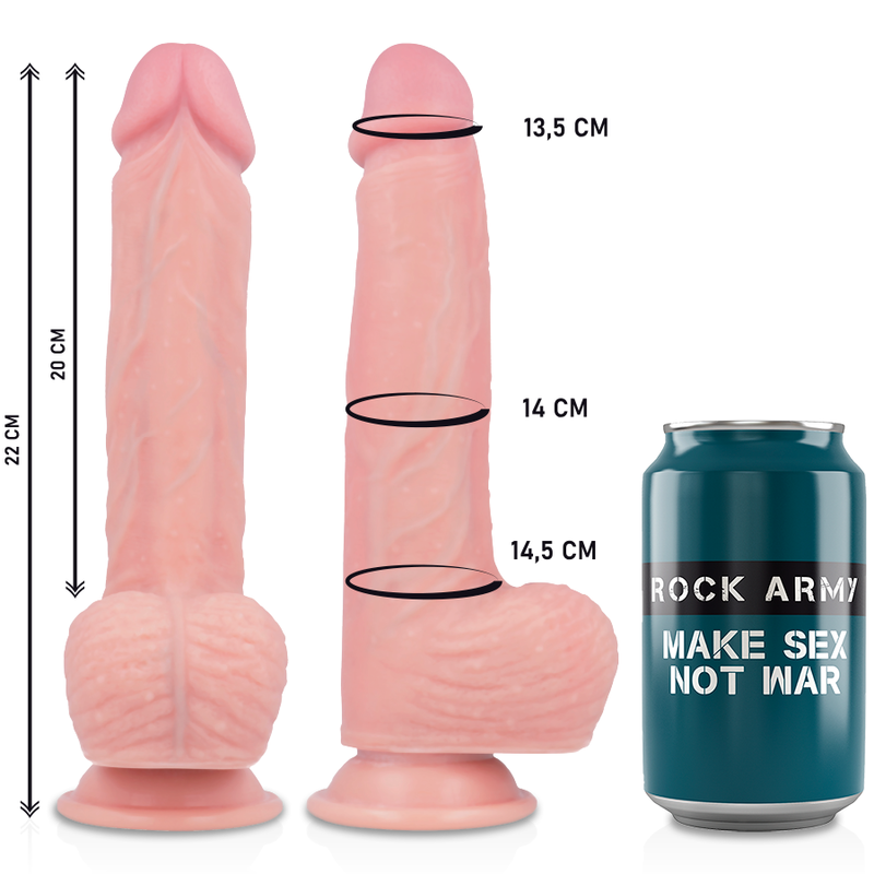 RockArmy Hawk – Rotations- und Vibrationsdildo