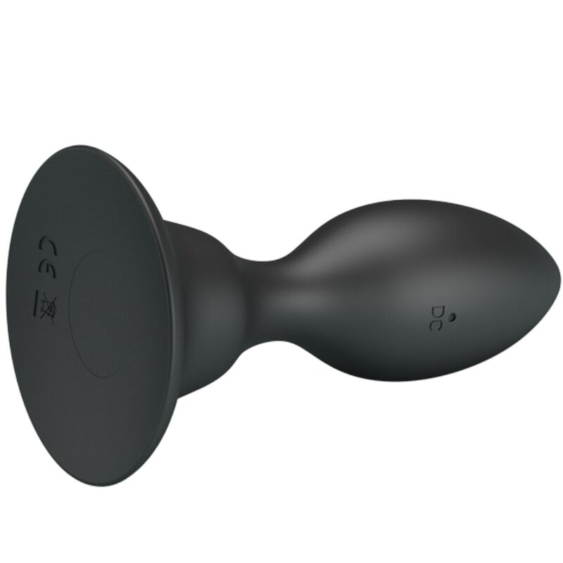 MR PLAY – Anal plug with Vibration black remote control