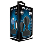 MR PLAY Aufblasbarer Analstecker – mit Fernbedienung, schwarz